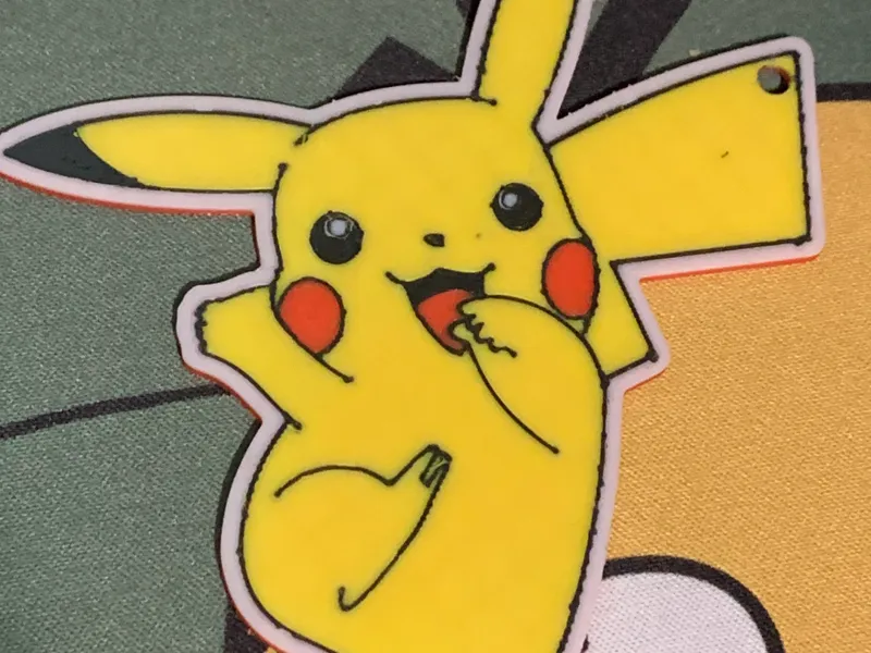 Pikachu keychain 