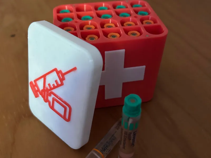 Lagerbox für Insulin / storage box for insulin