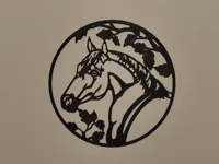 Tête de cheval — décoration murale — photo 2