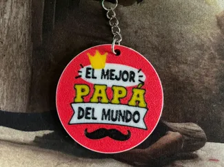 llavero el mejor papá del mundo