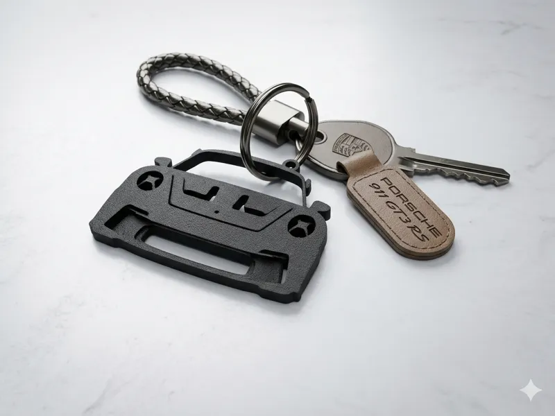 Porsche 911 key ring