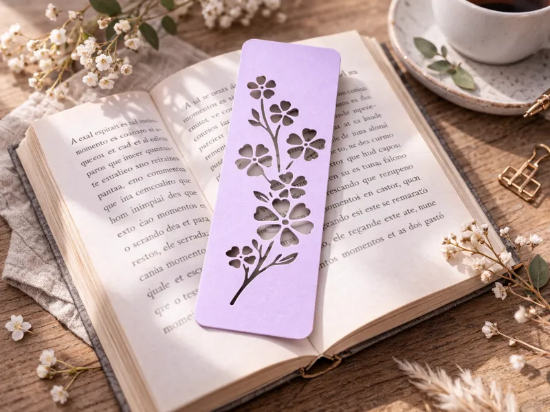 Elegant Floral bookmark