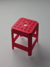 Tabouret miniature de gargote asiatique — photo 3