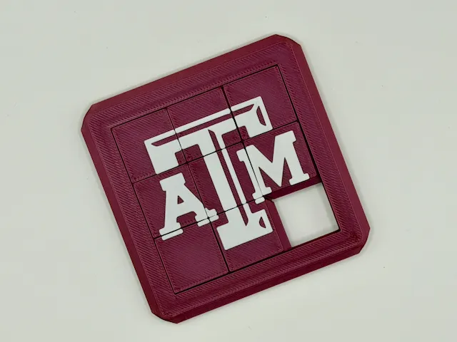 Texas A&M Aggies Sliding Tile Puzzle