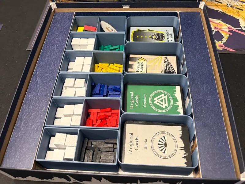 Orient Express Board Game Insert