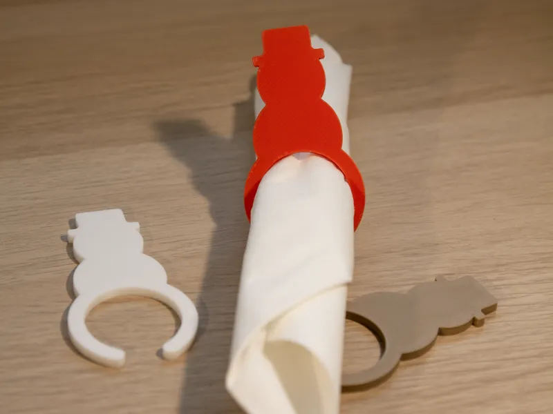 Snowman Napkin Holder