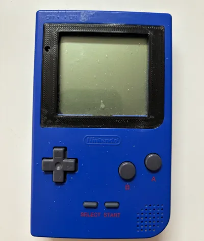 GameBoy Pocket screen cover