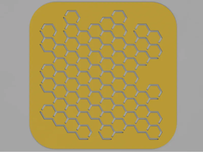 Honeycomb Stencil