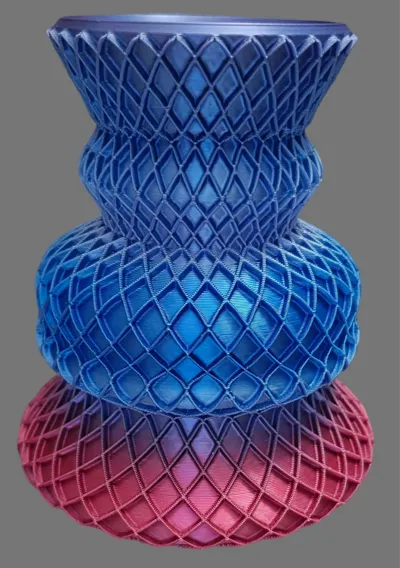 Grid vase