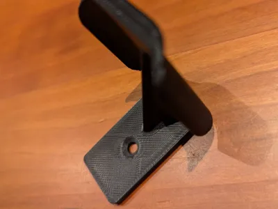 Watch wall stand - with screw hole