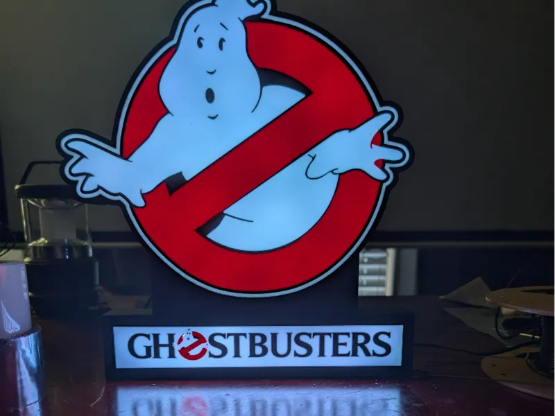 Ghostbuster lightbase for LIghtbox