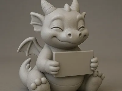 Babydrache Happy Birthday - Drache
