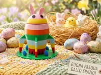 Space Bunny - Razzo Coniglio Porta Uova