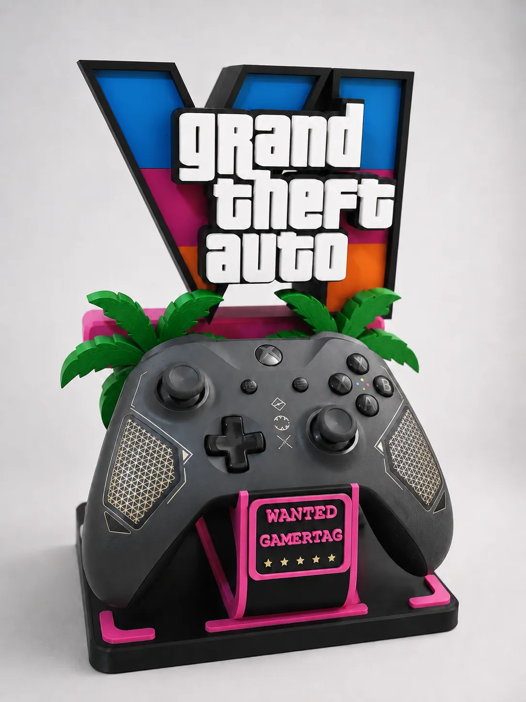 GTA VI Universal PS5 & Xbox Controller Stand view 2