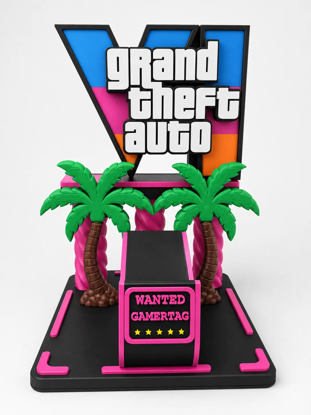 GTA VI Universal PS5 & Xbox Controller Stand view 4