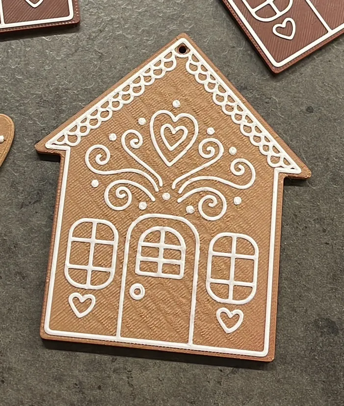 Gingerbread House Ornament