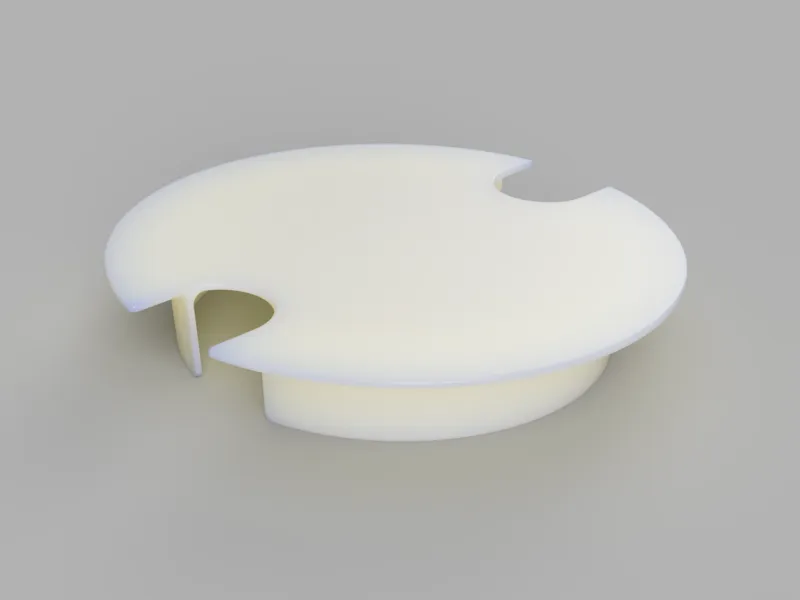 Ikea table hole plug