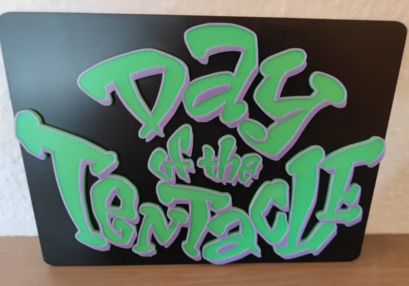 Day of the tentacle Sign 3D