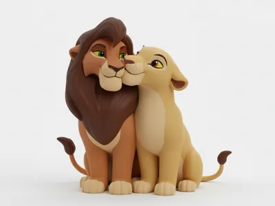 Kiara and Kovu: Together Forever - The Lion King 2
