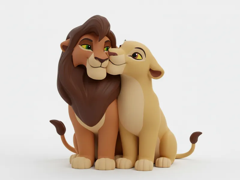 Kiara and Kovu: Together Forever - The Lion King 2