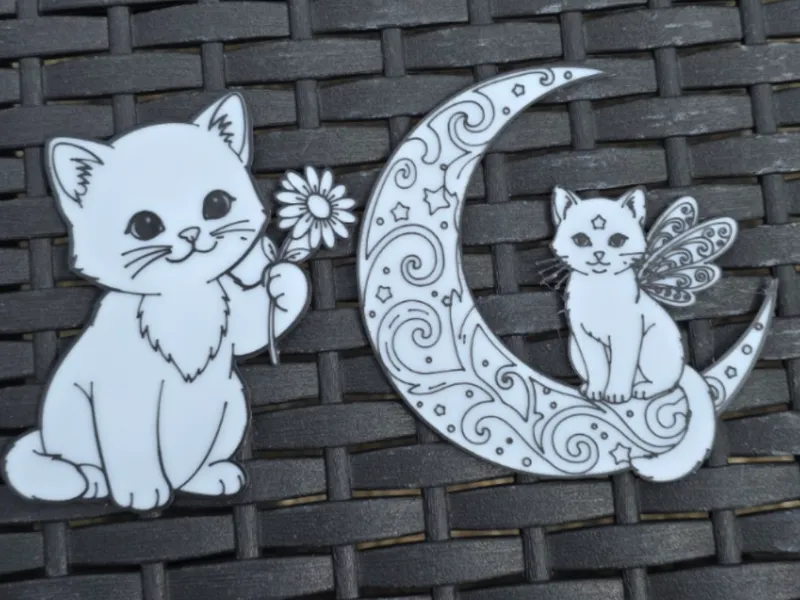 13 cat colouring in sheets
