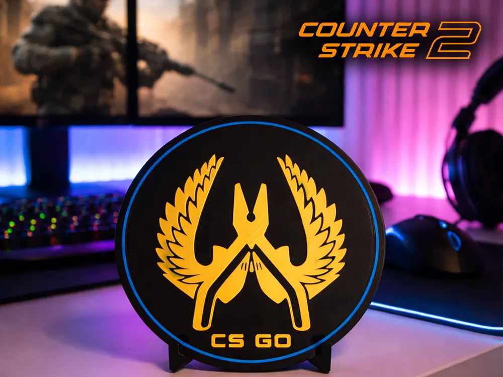 Guardian Pin CSGO - Free 3D Print Model - MakerWorld