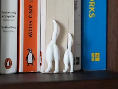 Cheeky Cat Butt Bookmarks