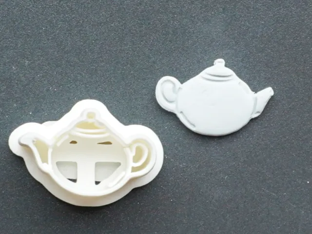 Teapot Polymer Clay Cutter Earrings Necklaces