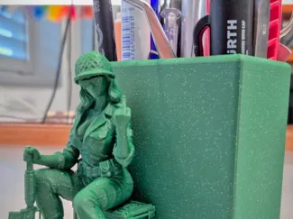 Military funny Office Desk Organizer