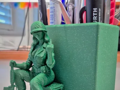 Military funny Office Desk Organizer