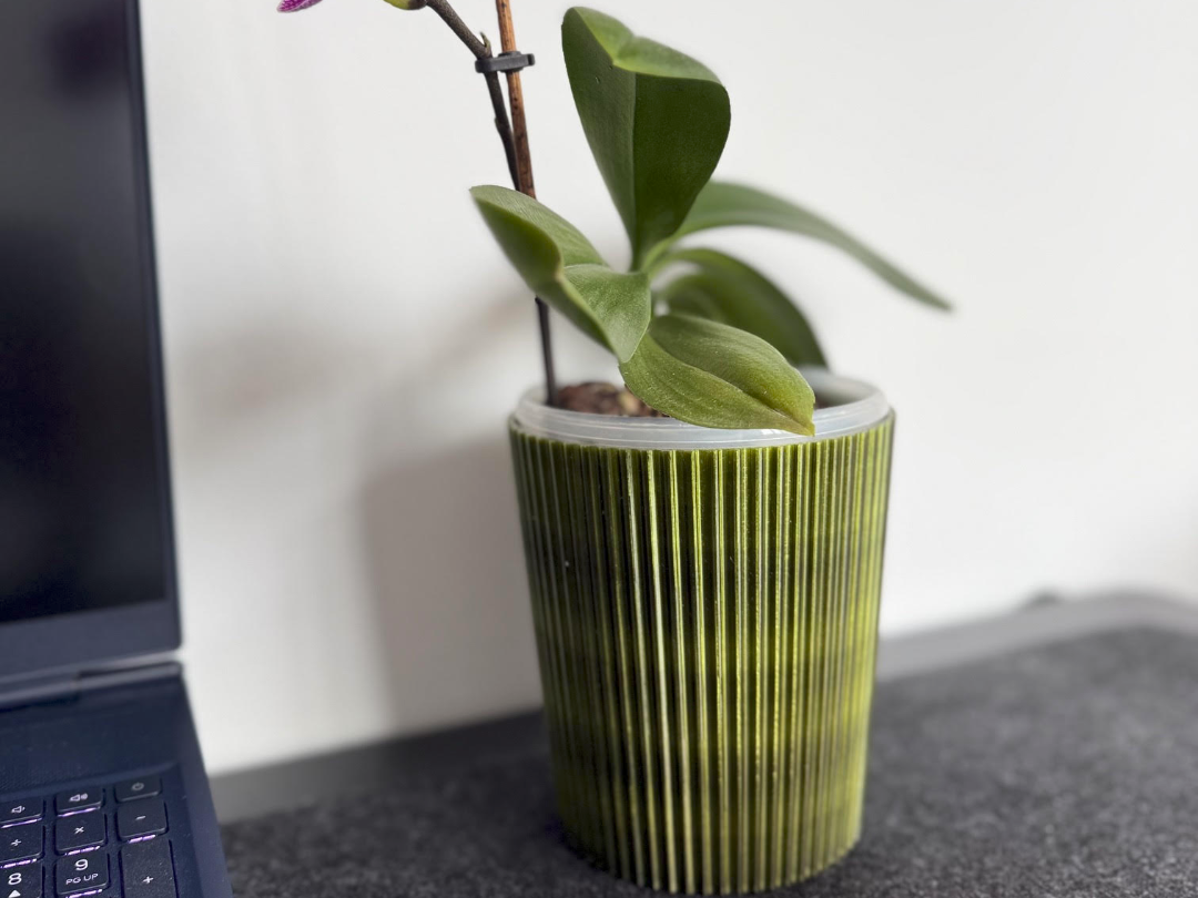 Smart Double Orchid Pot (Support-Free)