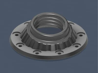 Corvette C3 tank filler neck
