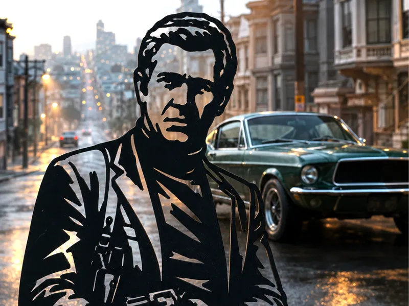 Bullitt - Steve McQueen Desk Decoration