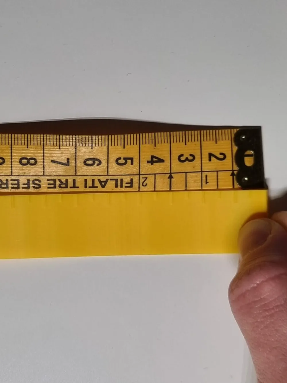 Fully 3D-printable measuring tape - V1 by Riky2141 - MakerWorld