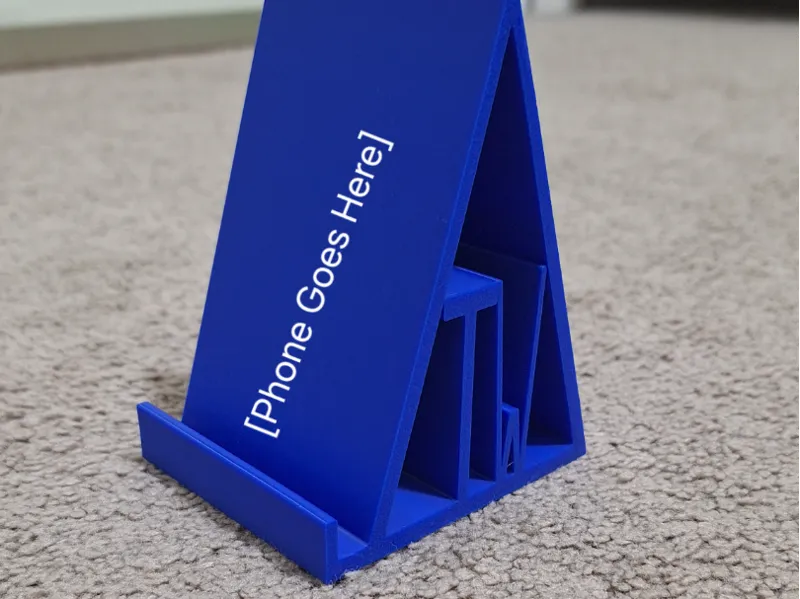 Triangle Phone Stand