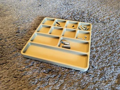 Disassembly Tray / Organizer (Optional Magnets)