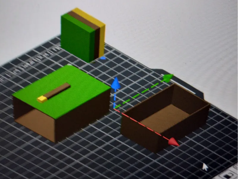 Caja de carillos de minecraft