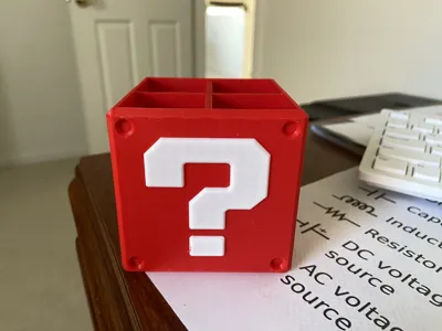 Mario desk organiser - Lets-a-GO by KENPRINT - MakerWorld