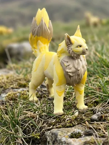 Figura decorativa: Lionblaze - Warriors inspired Cat Model — vista de referencia 2