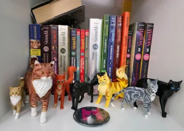 Figura decorativa: Lionblaze - Warriors inspired Cat Model — vista de referencia 5