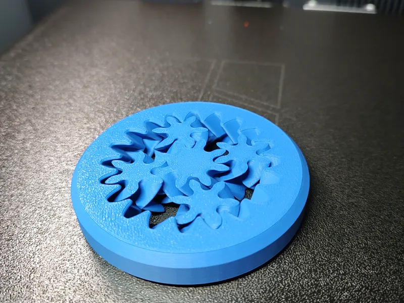 Planetary gear fidget spinner