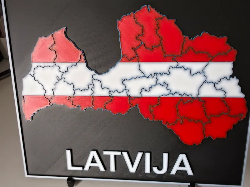 Latvian map, Latvian folklore sign, zodiak sign 