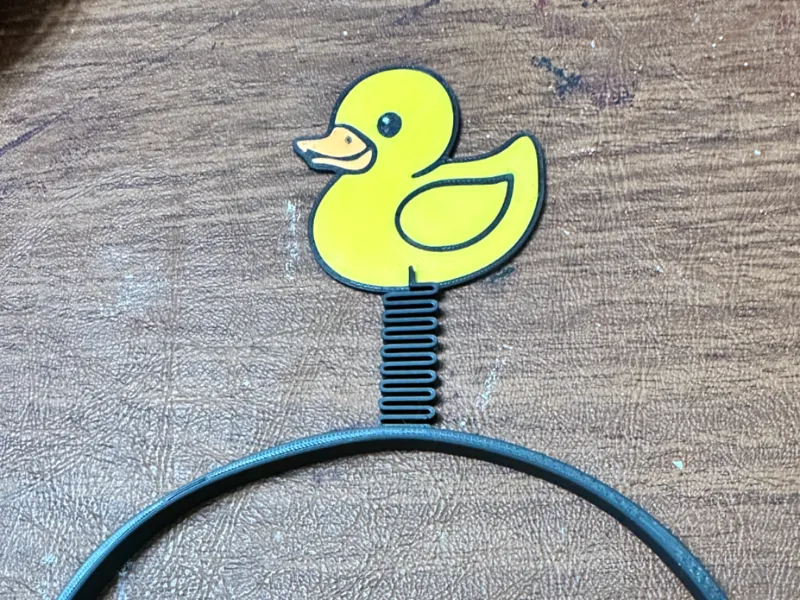 Duck headband bopper