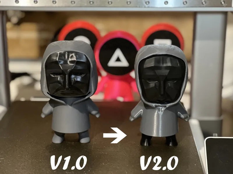 Squid Game Front Man V2.0 - Black Mask (Multipart)