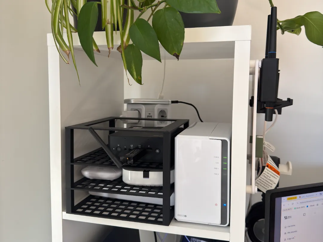 Modspace Modular Stackable Modular Stackable Rack — Parametric - Free 3D Print Model - MakerWorld