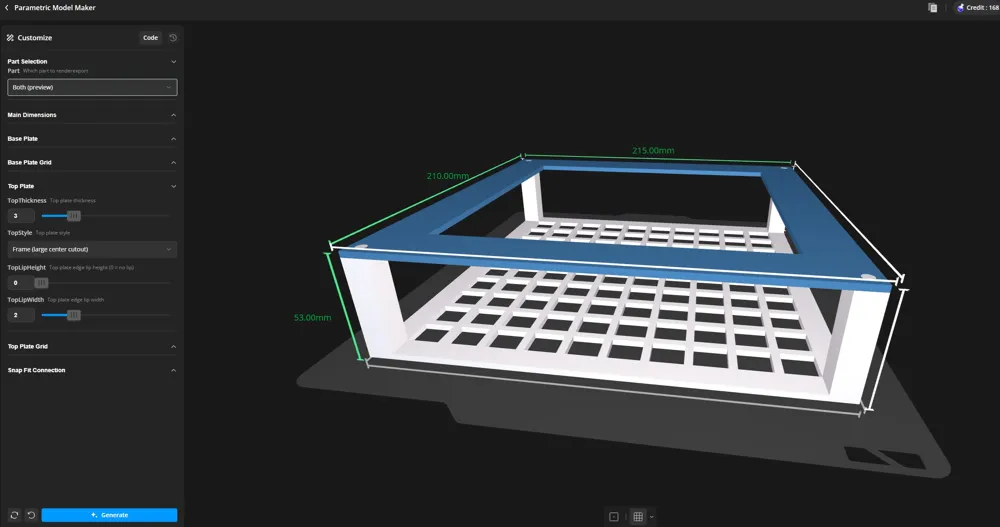 Modular Stackable Rack — Parametric - Free 3D Print Model - MakerWorld