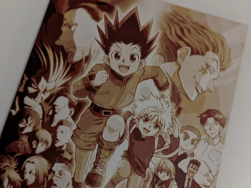 Hunter x Hunter Basso Rilievo 