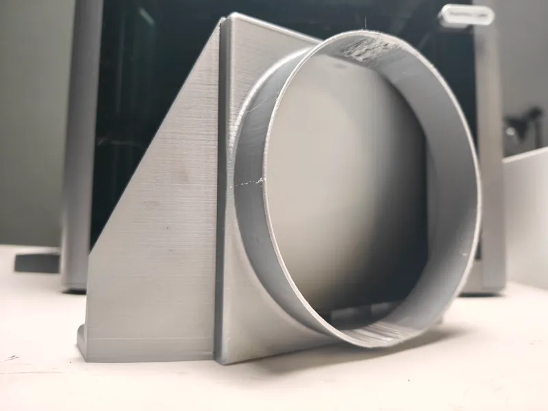 管风机微缝抽气转接头 Micro-Slit Exhaust Coupler for Tube Fan