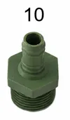 Hydraulic Fitting 3/4'' Male for Hose Ø10 mm