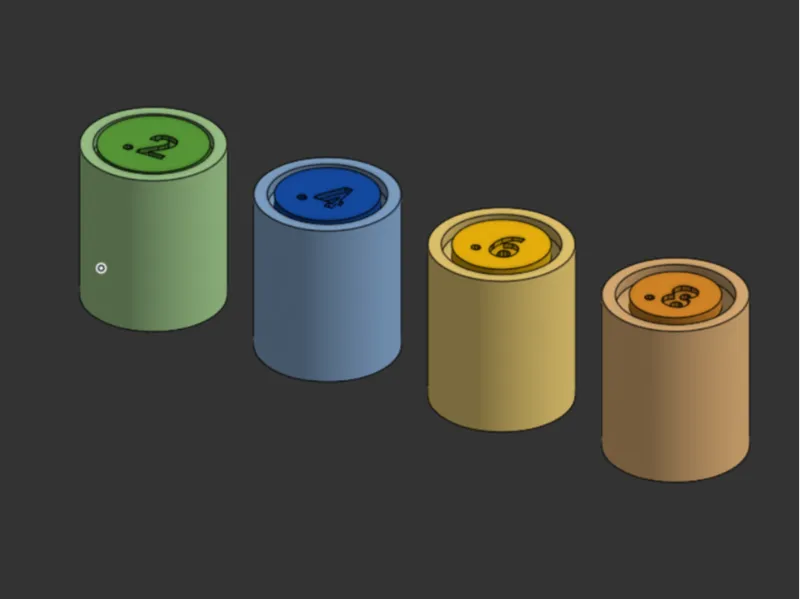 Print In Place Joint Test Tolerance - 5 grams